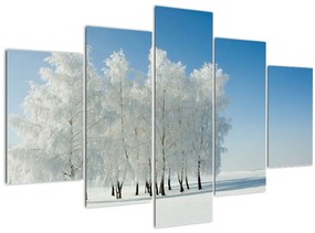 Tablou - Peisaj înzăpezit (150x105 cm)