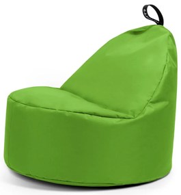 Fotoliu puf pentru copii verde Round M – So Soft?