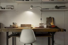 Lampă de birou Osram DESK LINE cu clemă 1xGU10/9W/230V gri