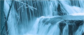 Tablou - cascadele închețate (120x50 cm)