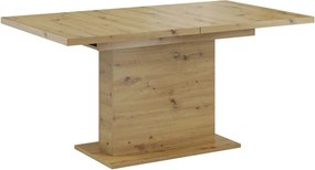 Masa extensibila BOBA, stejar artisan, DTD laminat, 160/200x90x77 cm
