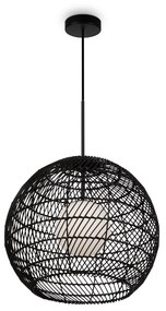 Lustra/Pendul design modern CANE 40cm negru