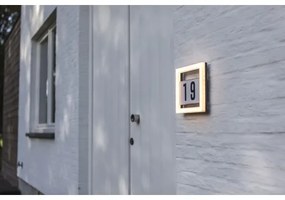 Număr LED de casă ALICE LED/13W/230V IP44 3000K antracit