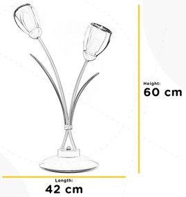 Lampă de masă ONLI ANTEA 2xE14/6W/230V 60 cm