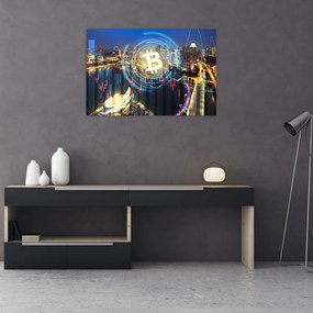 Tablou - Orașul investițiilor (90x60 cm)