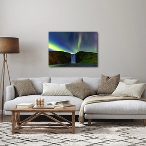 Tablou - Aurora Boreală în Islanda (70x50 cm)
