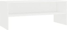 vidaXL Dulap TV, alb, 100x40x40 cm, lemn prelucrat