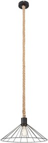 Pendul design industrial Daryl negru 35cm