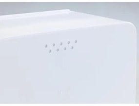 WENKO 54099100 - Cutie pentru pâine KUBO, 35 x 26,5 cm, alb/maro