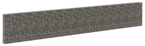 vidaXL Perete gabion cu capace, 900 x 30 x 150 cm, oțel galvanizat