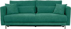 Canapea extensibila 3 locuri verde RICO, stofa catifelata - Monolith 3