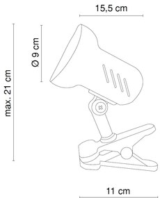 Veioza Birou Basic 5496 GL