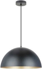 Zuma Line Vela lampă suspendată 1x40 W negru A8001XL-BK