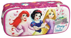 Prințesele Disney Strong Penar cu 2 compartimente 26 cm