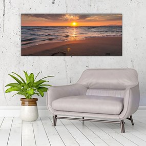 Tablou - Inima în nisip (120x50 cm)