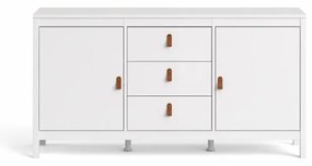 Tvilum Bufet alb cu 3 sertare SALOMO