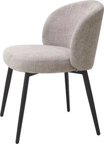 Set de 2 scaune design LUX Lloyd, Sisley gri