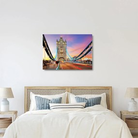 Tablou pe sticlă - Tower Bridge (70x50 cm)