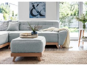 Taburet Miuform Dazzling Daisy, gri deschis