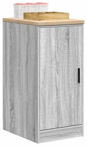 vidaXL Dulap depozitare garaj gri Sonoma 40x51x85 cm lemn masiv de pin