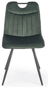 Scaun de bucaterie Olindo, verde