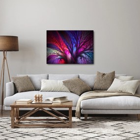 Tabloul abstract cu copacul (70x50 cm)
