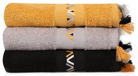 Prosoape 3 buc. din bumbac din frotir 50x90 cm Asorti – Foutastic