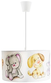 Lustră pe cablu pentru copii PETS 1xE27/60W/230V