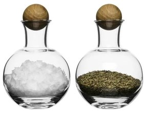 Set solniță și piperniță Oval – Sagaform