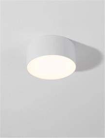 Spot aplicat, Plafoniera LED Luldo alb, 14cm