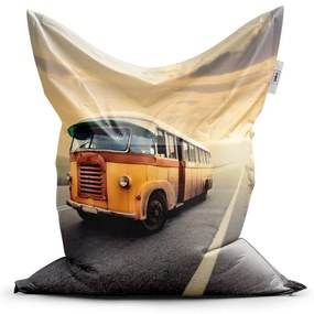 Sac de șezut Classic autobuz de epocă - pentru copii, colorat