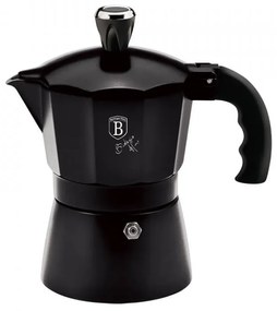 Espressor cafea pentru aragaz (Cafetiera) 3 cesti Metallic Line Carbon Pro Edition BerlingerHaus BH 7214