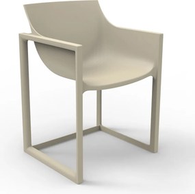 Set de 2 Scaune moderne cu brate de exterior / interior design premium WALL STREET ARMCHAIR 65006 Vondom