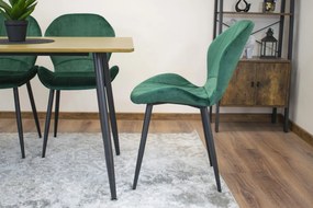 Masa de sufragerie cu blat in decor stejar WERONA 120x80