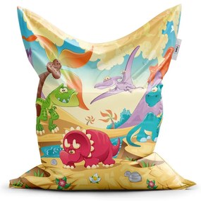 Sac de șezut Classic dinozauri 5 - pentru copii, colorat