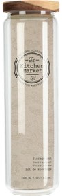Sticlă EH cu capac din acacia, 1,5 l