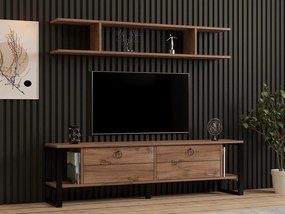 Mobilier living Menile 3 (stejar zafir) . 1095318