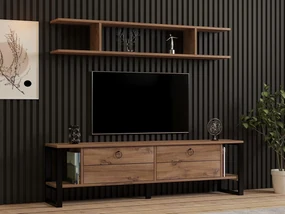 Mobilier living Menile 3 (stejar zafir) . 1095318