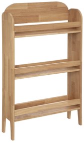 Biblioteca din lemn, 3 rafturi, 100 cm