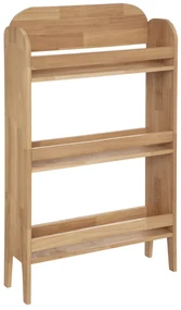 Biblioteca din lemn, 3 rafturi, 100 cm