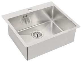 Chiuvetă de bucătărie ALVEUS 1124382 QUARTO 55x48 cm crom