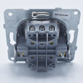 Intrerupator triplu, 10A, IP20, Bronz, Panasonic Arkedia Slim/Karre Plus