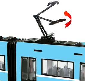 Tramvai modern cu uși funcționale, 47 cm