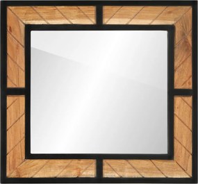 vidaXL Oglindă de baie, 60x1x55 cm, lemn masiv de acacia