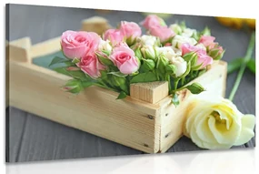 Tablou compoziție florală delicată