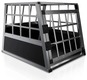 Juskys Lada din aluminiu pentru caini M