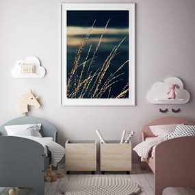 Poster - Detaliu de ierburi de apă (A4)