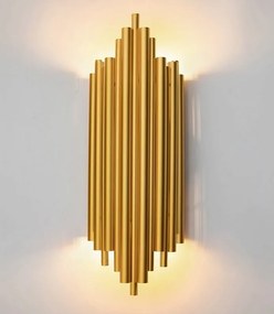 Aplica de perete design minimalist Tub auriu