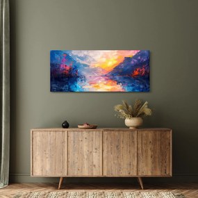 Tablou - Pictura peisajului (120x50 cm)
