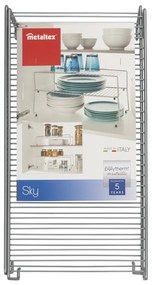 Set 2 rafturi adițional pentru dulap Metaltex